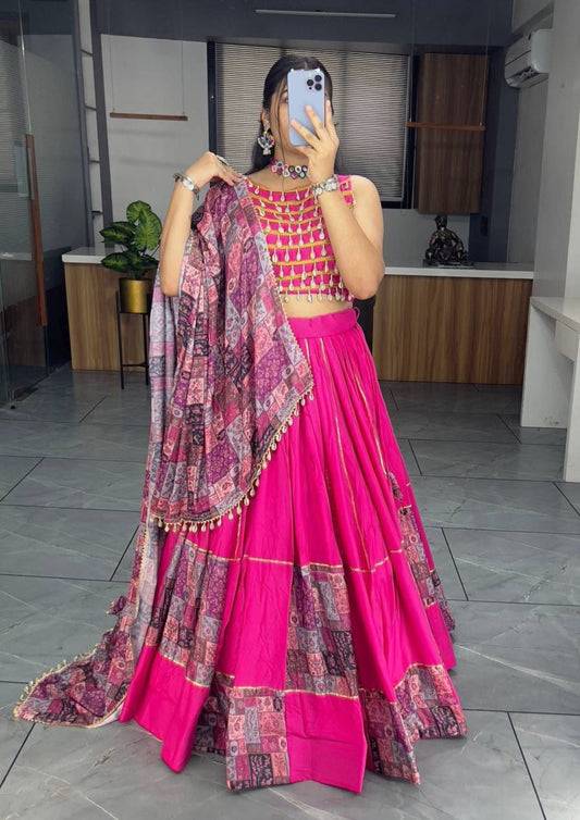 Ethnic Women Cotton Lehenga Sets