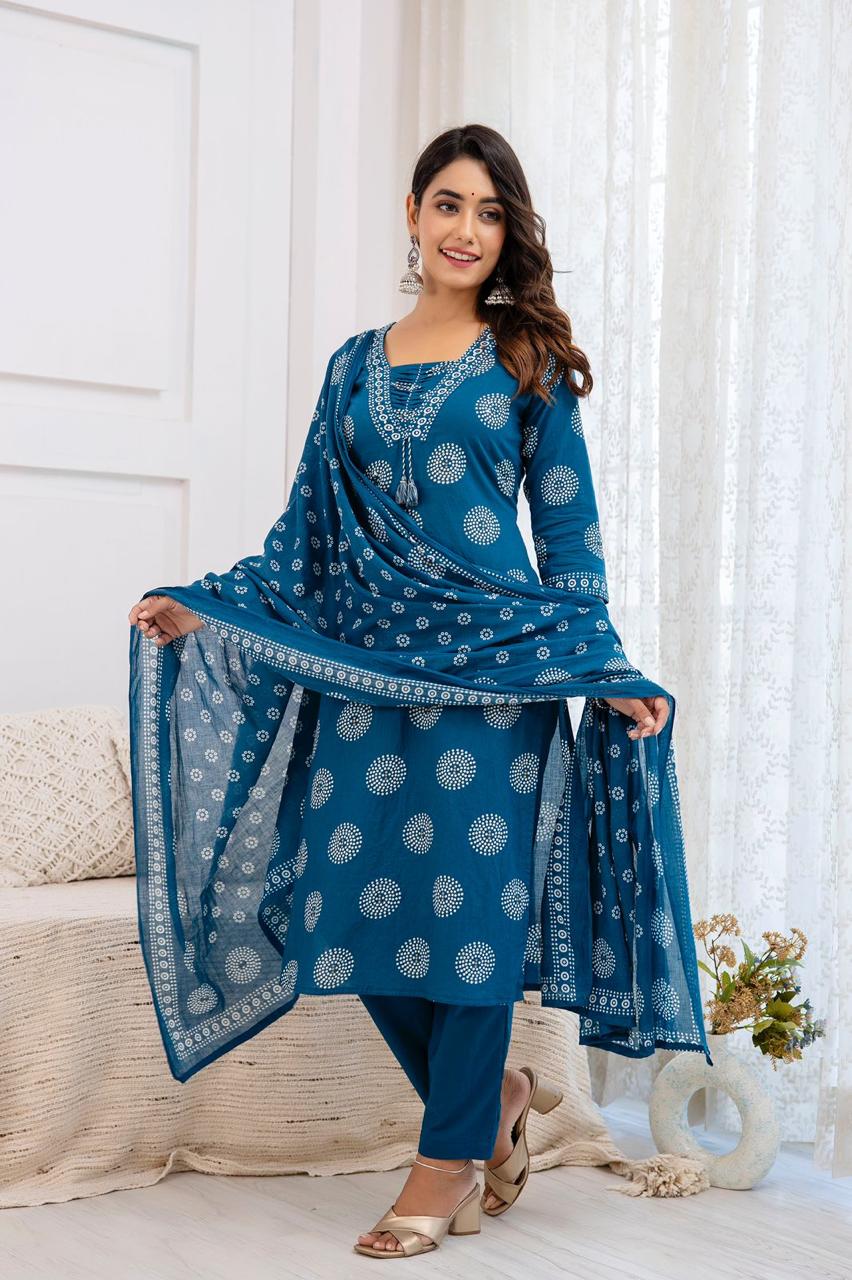 Neelanjana A-line Suit Set