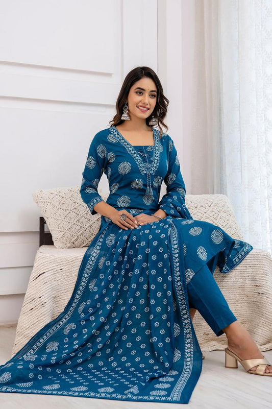 Neelanjana A-line Suit Set