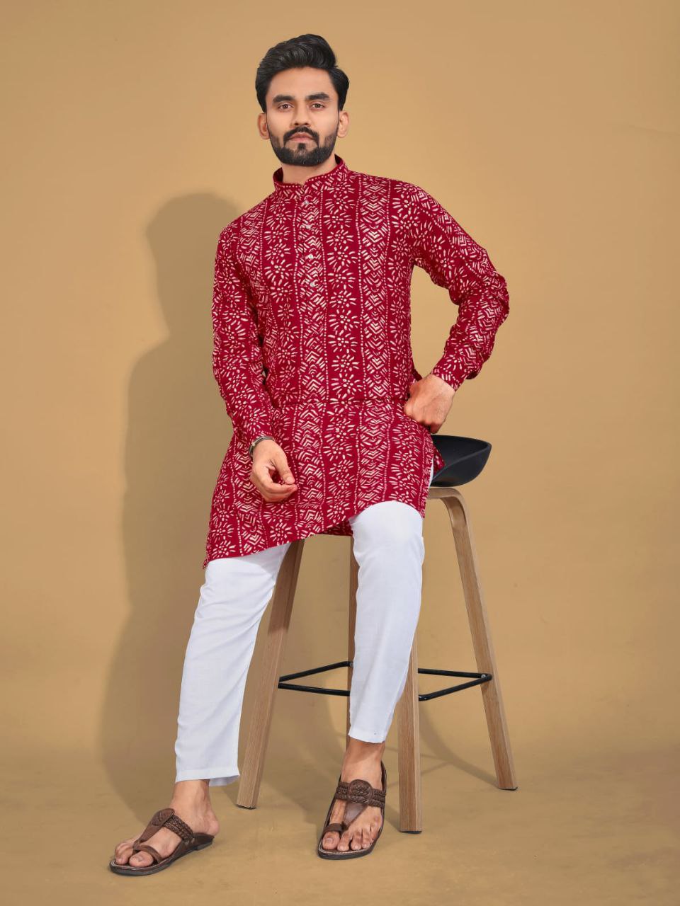 Long Kurtas in premium quality Cotton fabric with payzama